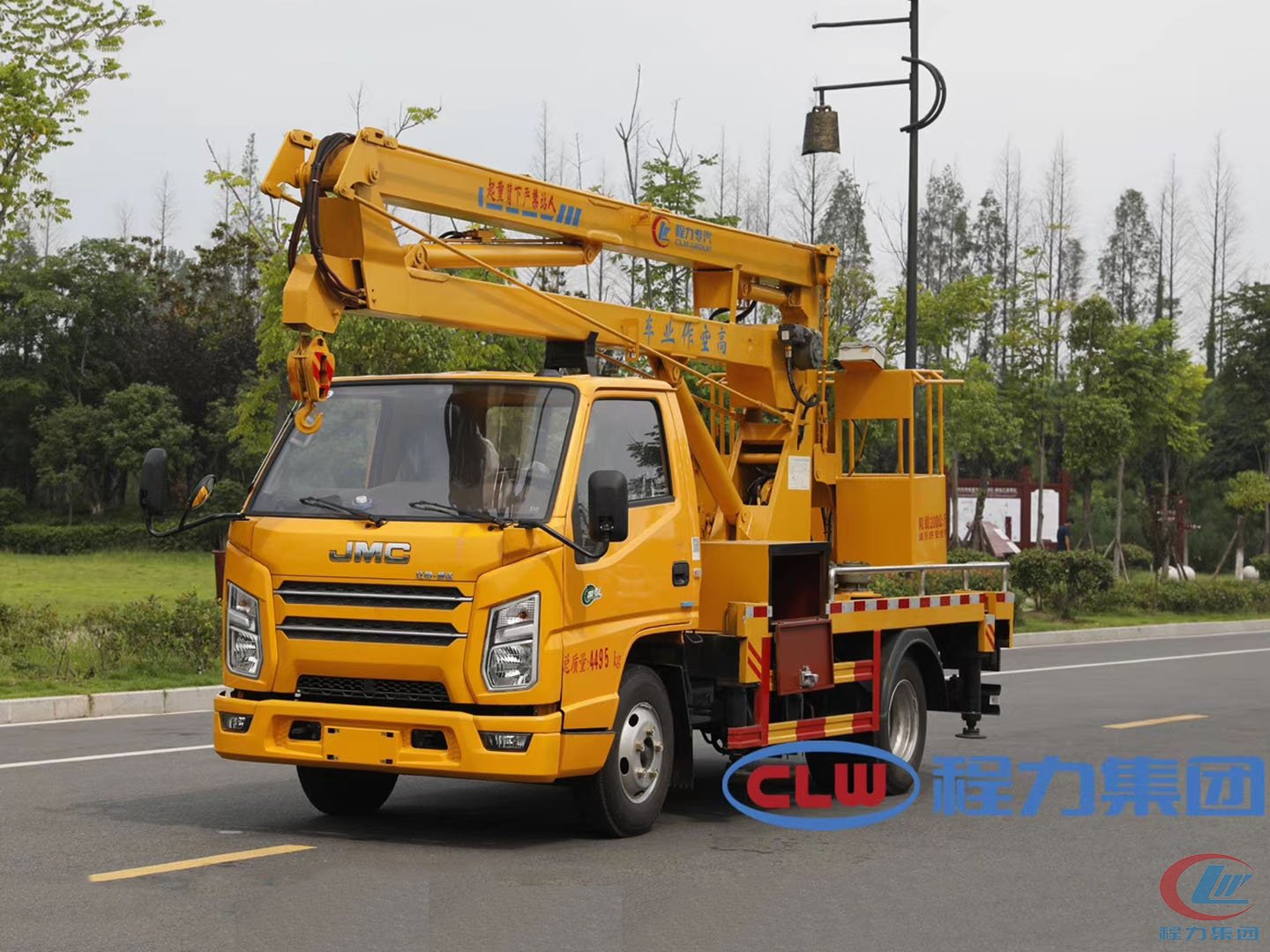 江鈴國六單排座13.5米高空作業(yè)車