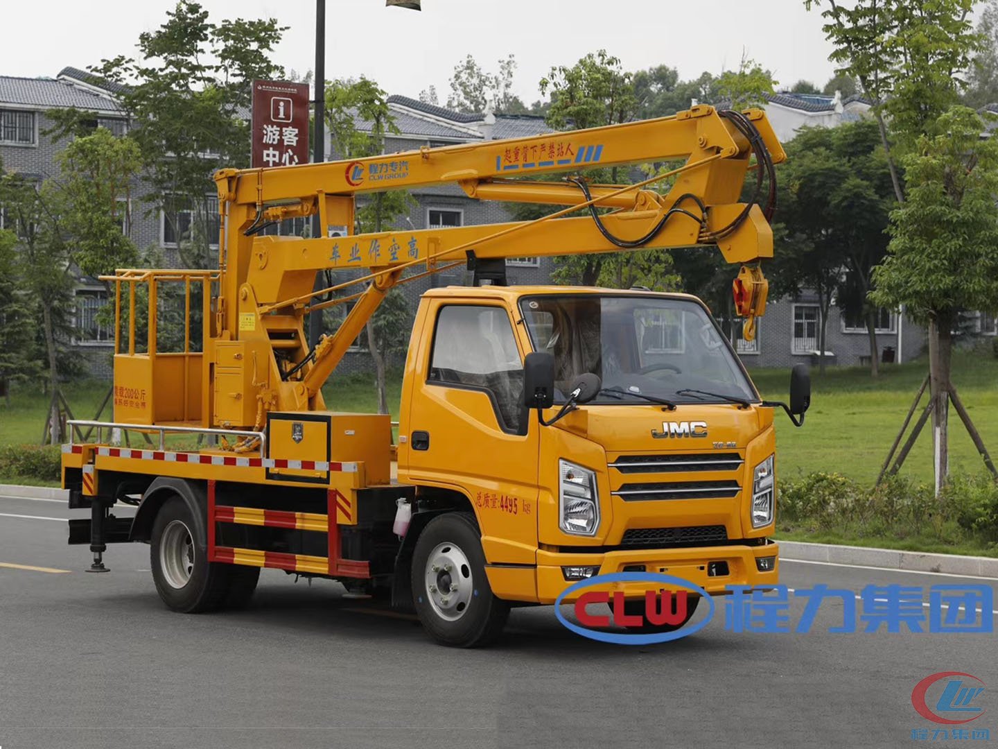 江鈴國六單排座13.5米高空作業(yè)車