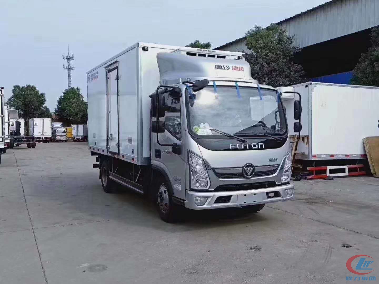 程力集團(tuán)國六福田奧鈴捷運(yùn)4.2米冷藏車