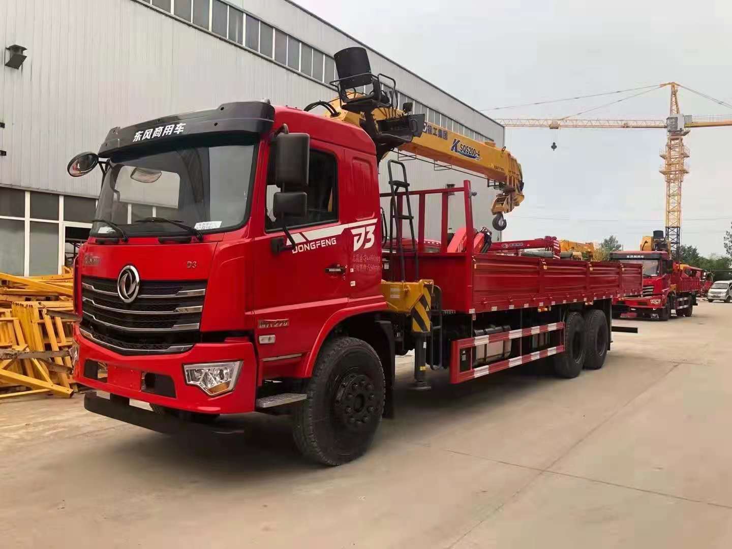 國六東風(fēng)暢行D3??后八輪隨車吊