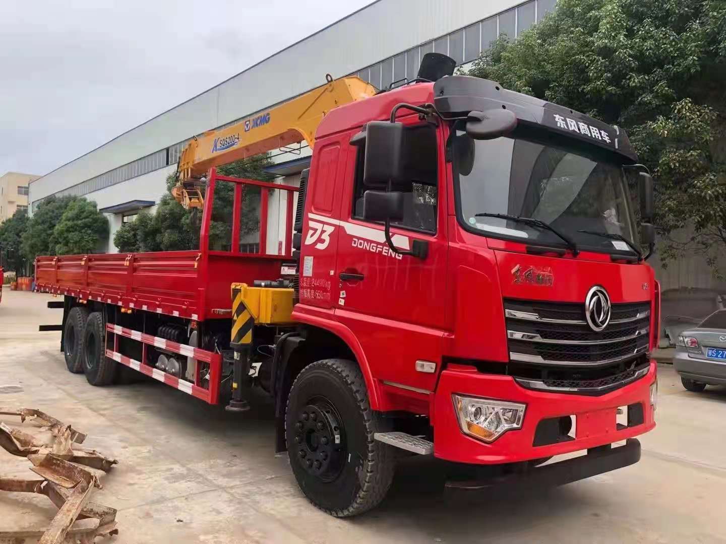 國六東風(fēng)暢行D3??后八輪隨車吊