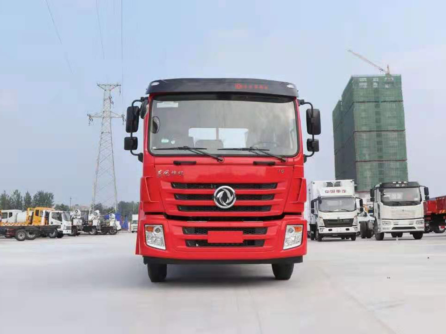 國六東風(fēng)錦程單橋平板運輸車圖片