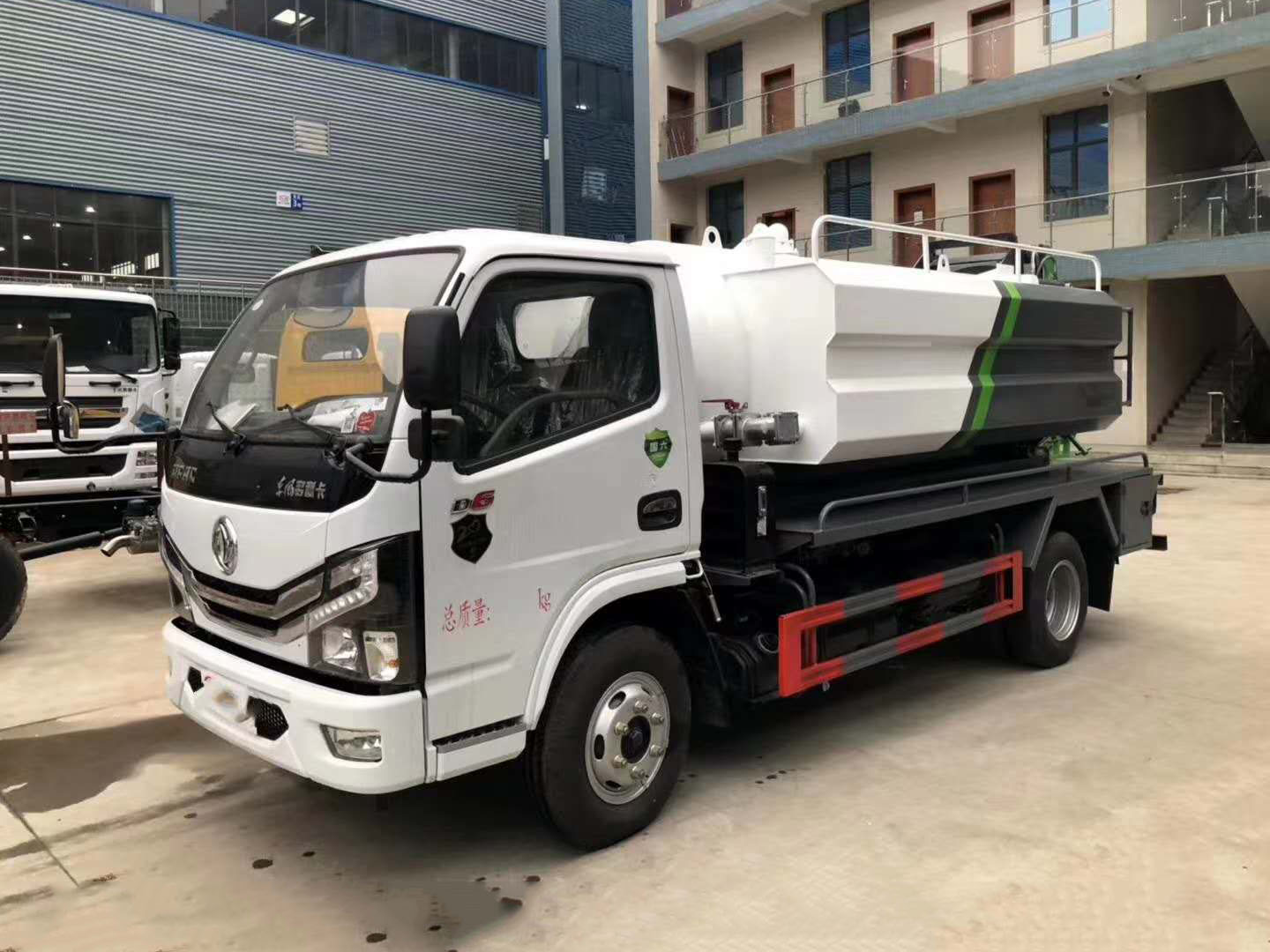 國六東風小多利卡藍牌清洗吸污車