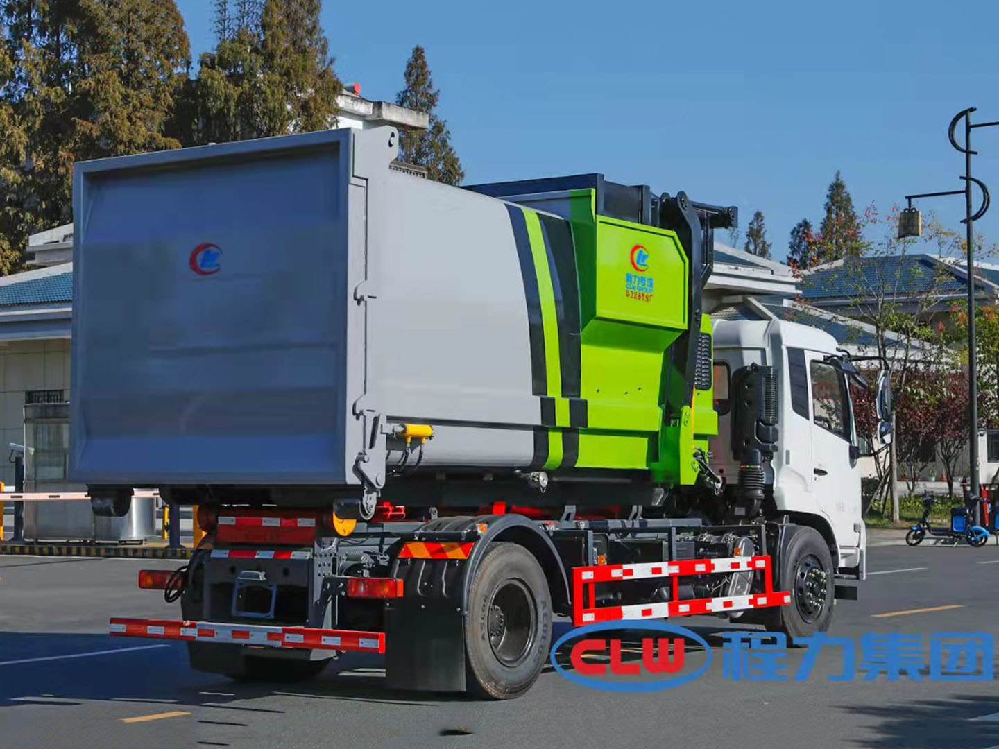 國六東風天錦鉤臂垃圾車