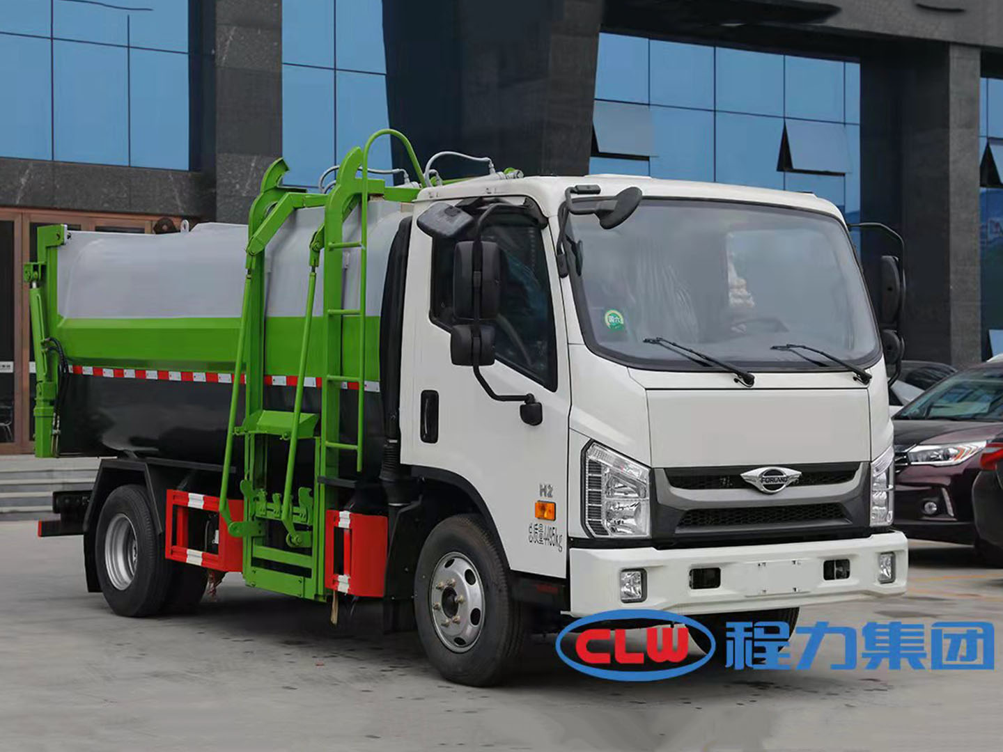 國六福田時代領(lǐng)航H2壓縮垃圾車
