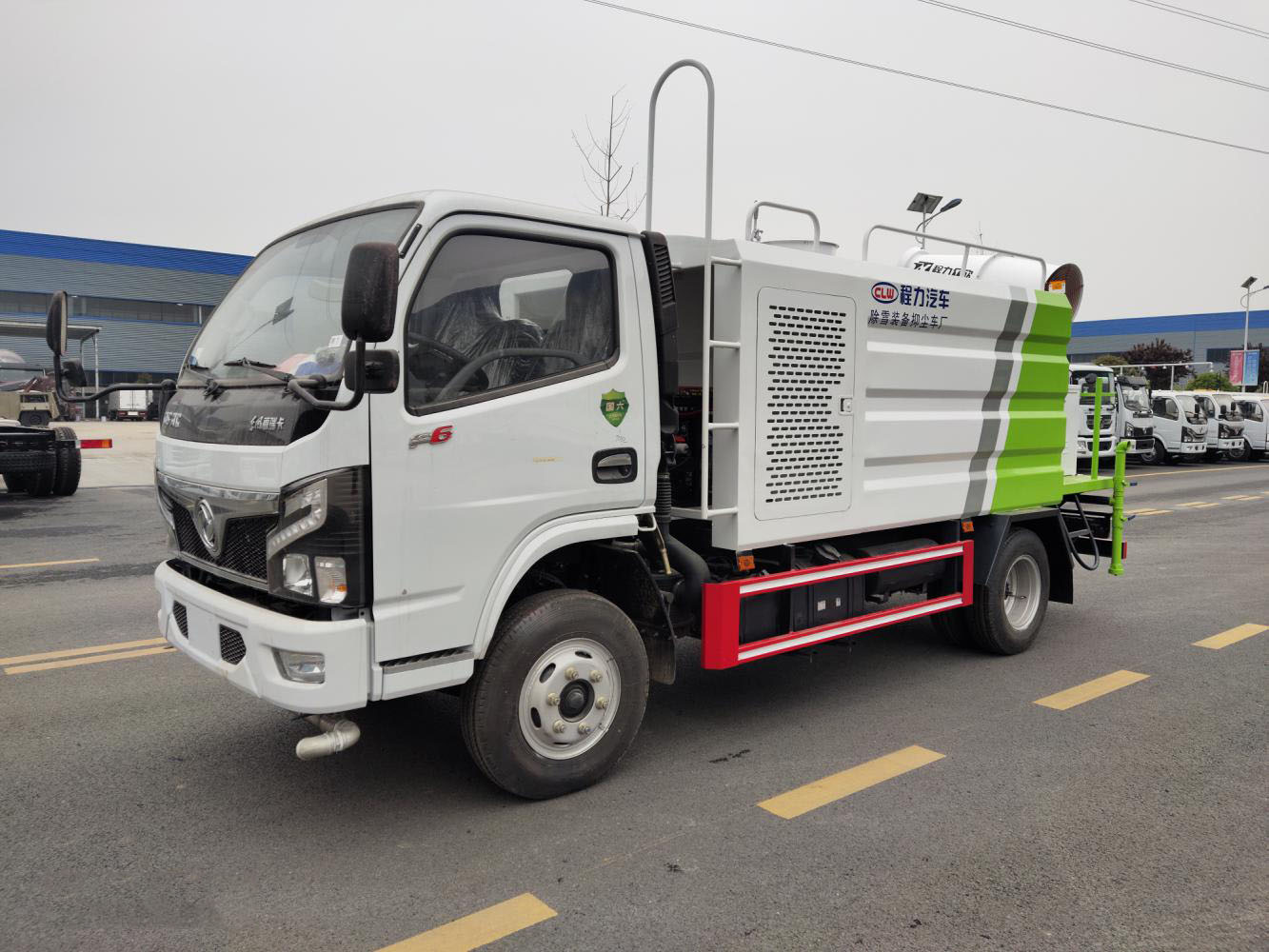 國(guó)六東風(fēng)D6型防疫消毒車