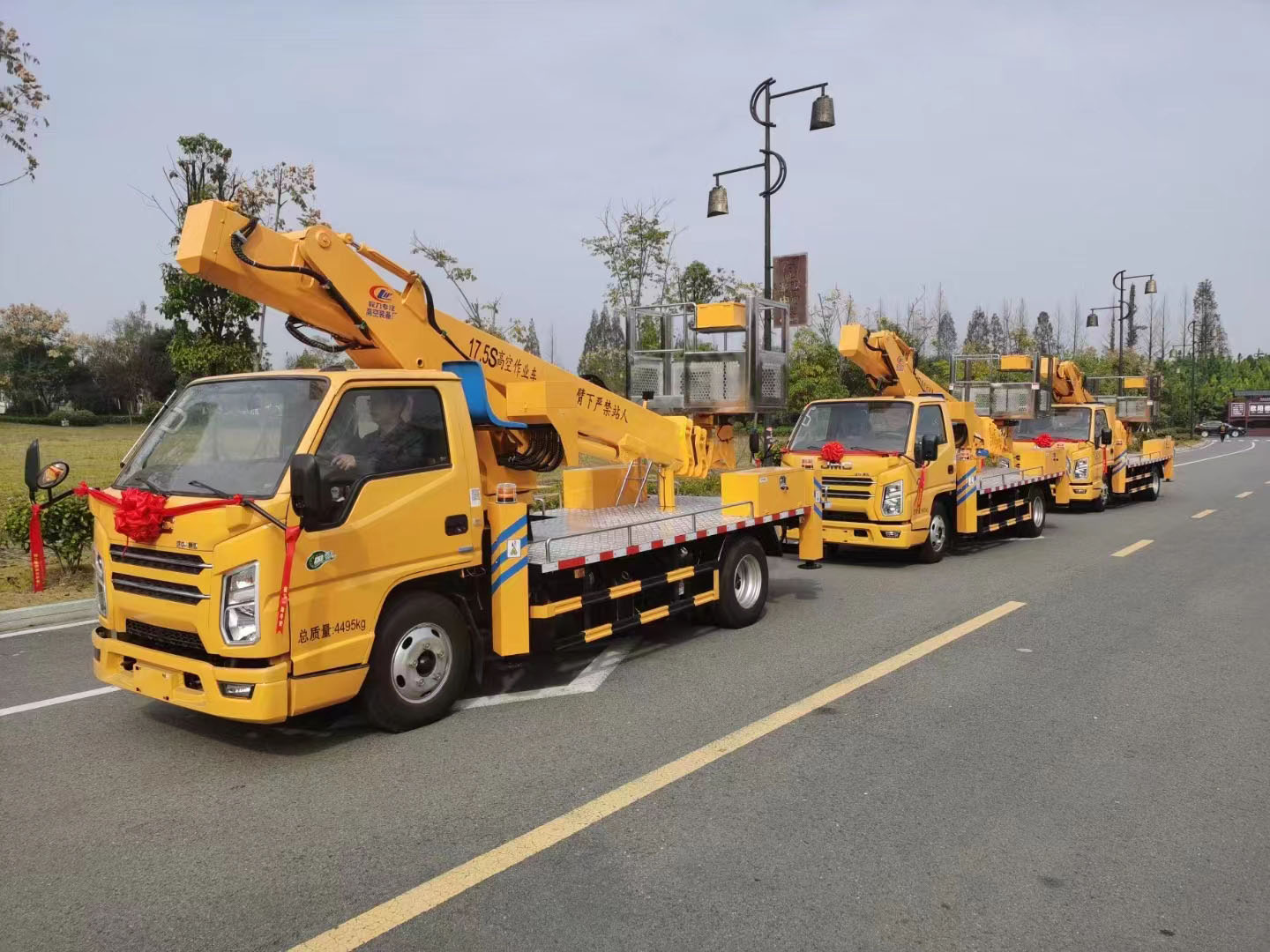 江鈴國(guó)六單排座17.5米高空作業(yè)車