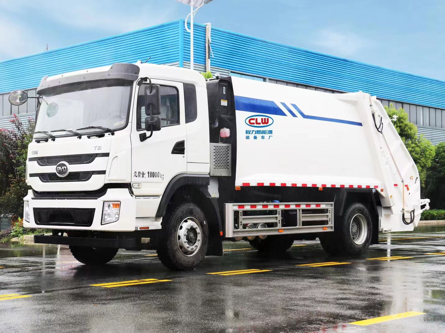 比亞迪T8純電動(dòng)壓縮垃圾車(chē)