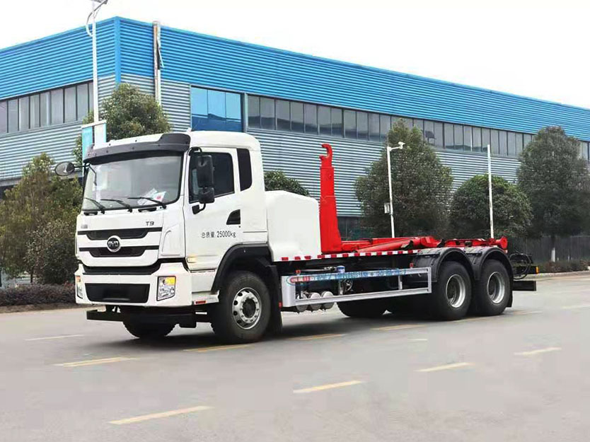 比亞迪T9純電動(dòng)車廂可卸式垃圾車