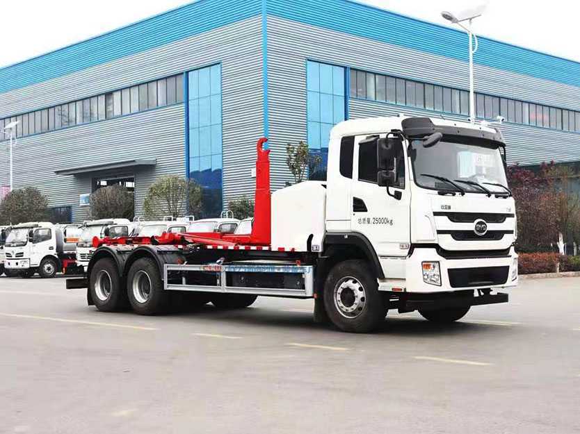 比亞迪T9純電動(dòng)車廂可卸式垃圾車