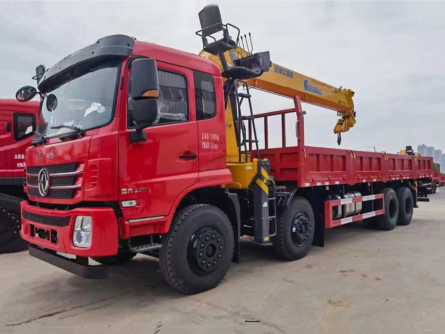 東風(fēng)K5前四后八隨車吊