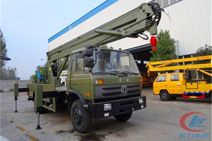 程力東風(fēng)153型20米高空作業(yè)車(chē)高清圖