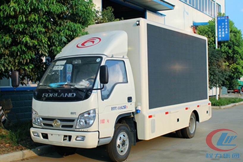 程力福田時(shí)代led廣告宣傳車(chē)高清圖