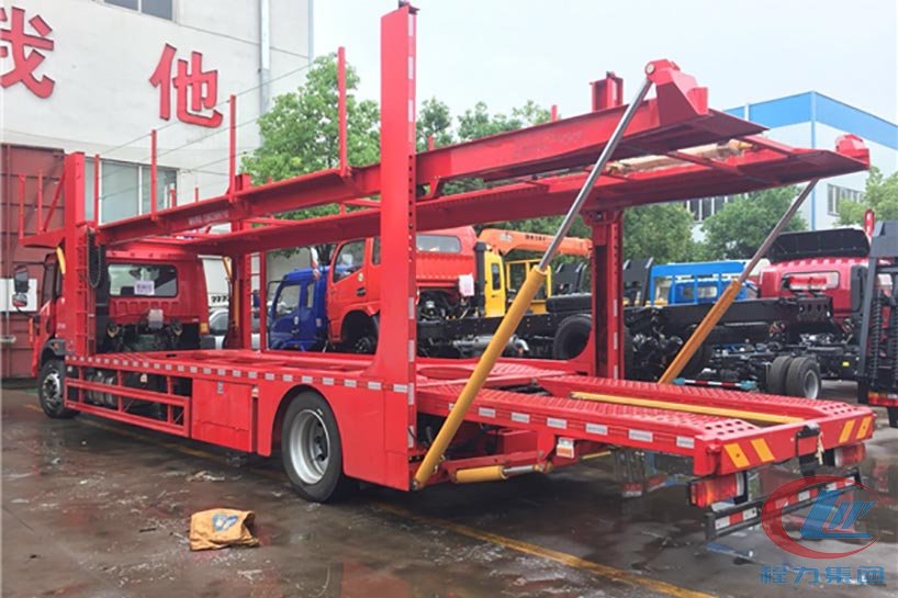 解放青島龍V轎運(yùn)車 單橋側(cè)面圖