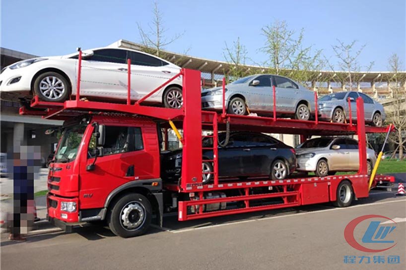 解放青島龍V轎運(yùn)車 單橋側(cè)面圖