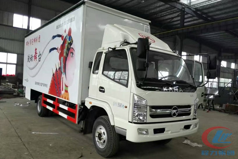 凱馬5.4米廂長舞臺(tái)車高清圖