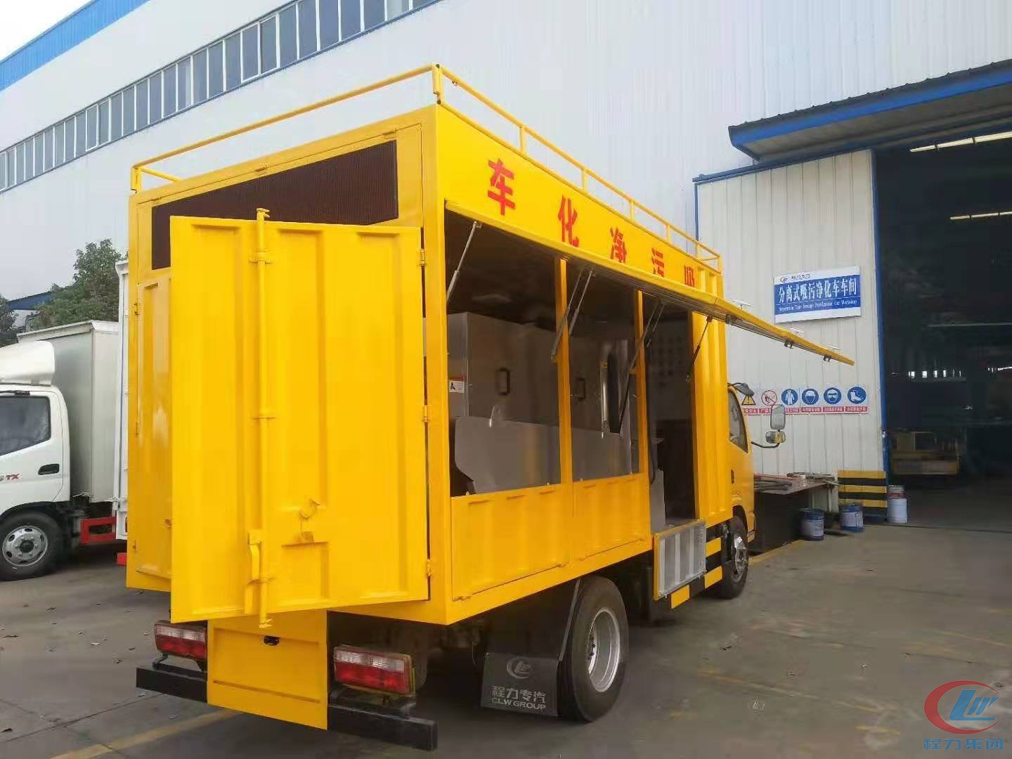 東風(fēng)多利卡D6污水凈化車(chē)