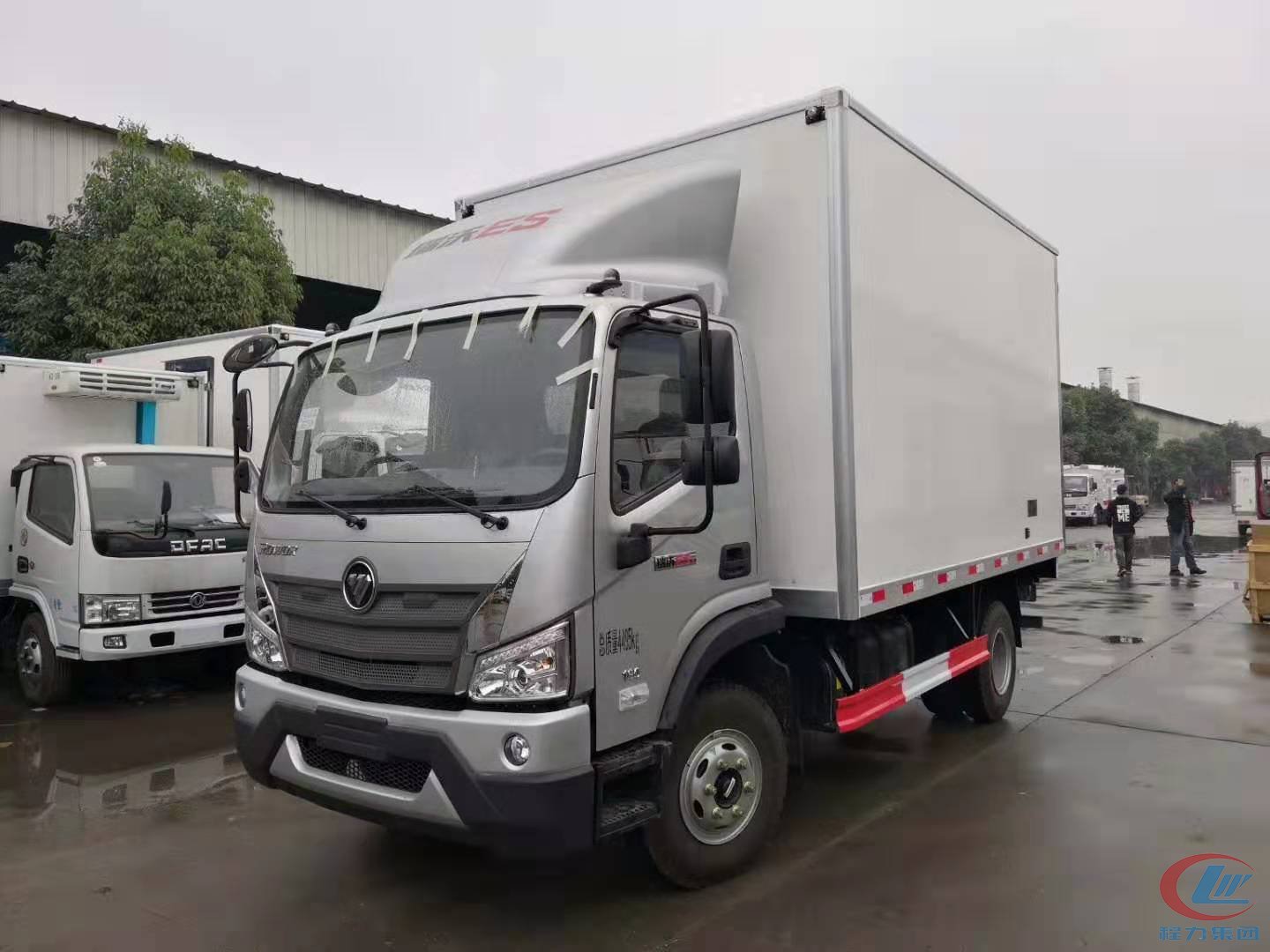 程力小霸王冷藏車(chē)側(cè)面圖