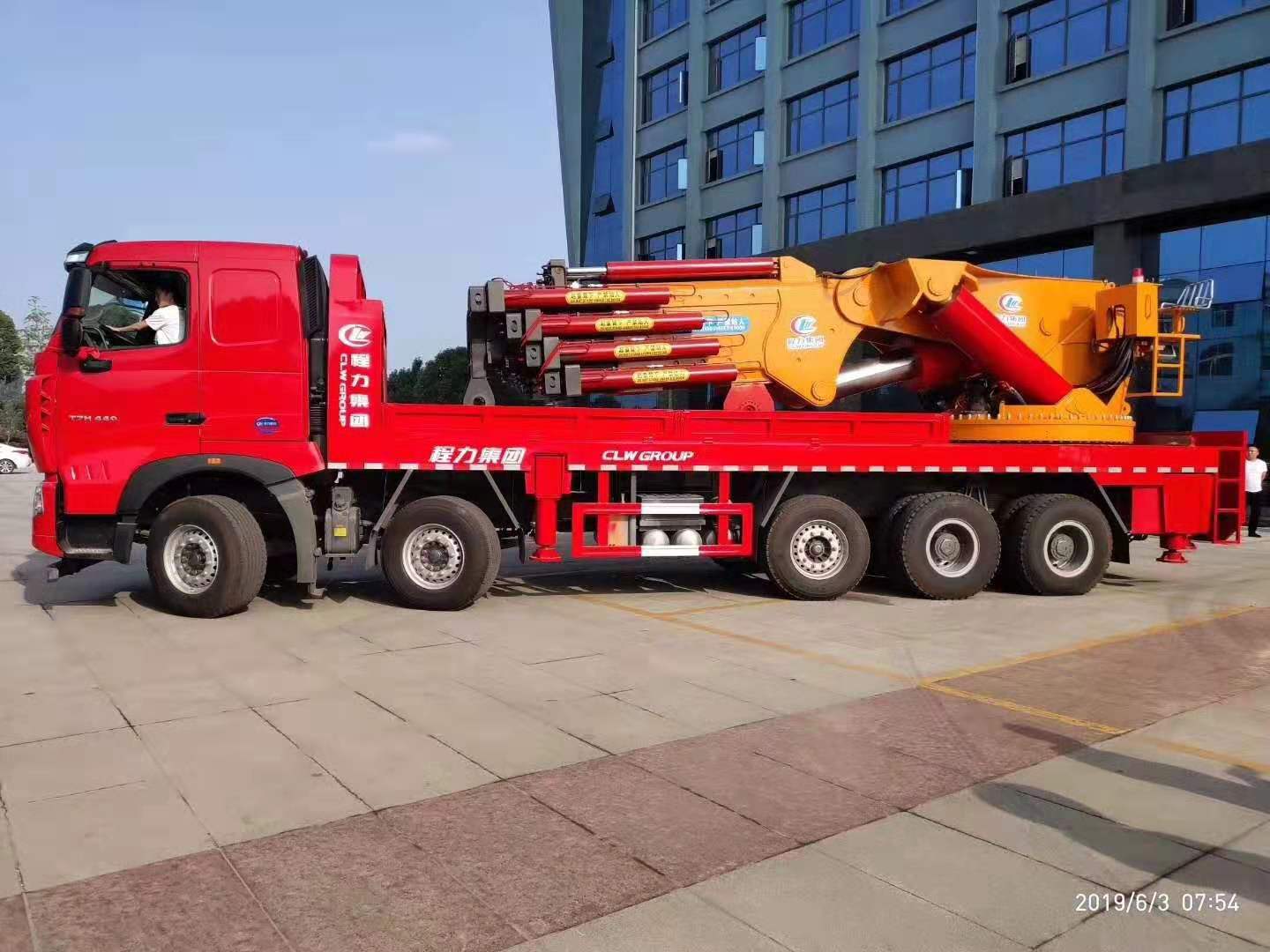 程力威牌大型隨車起重機